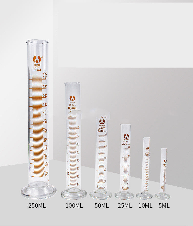 Chemical Laboratory Thickened Glass Graduated Cylinder