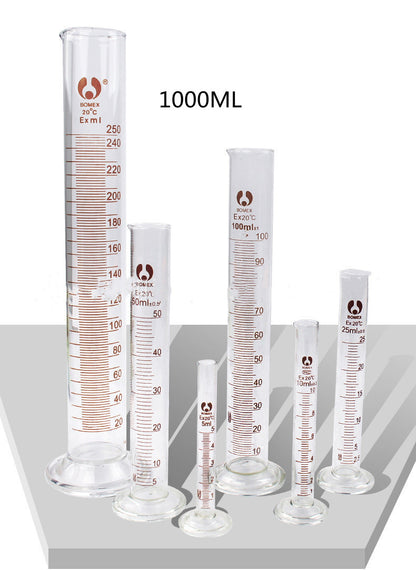 Chemical Laboratory Thickened Glass Graduated Cylinder