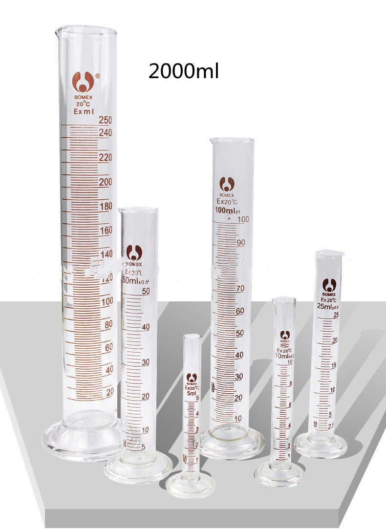 Chemical Laboratory Thickened Glass Graduated Cylinder