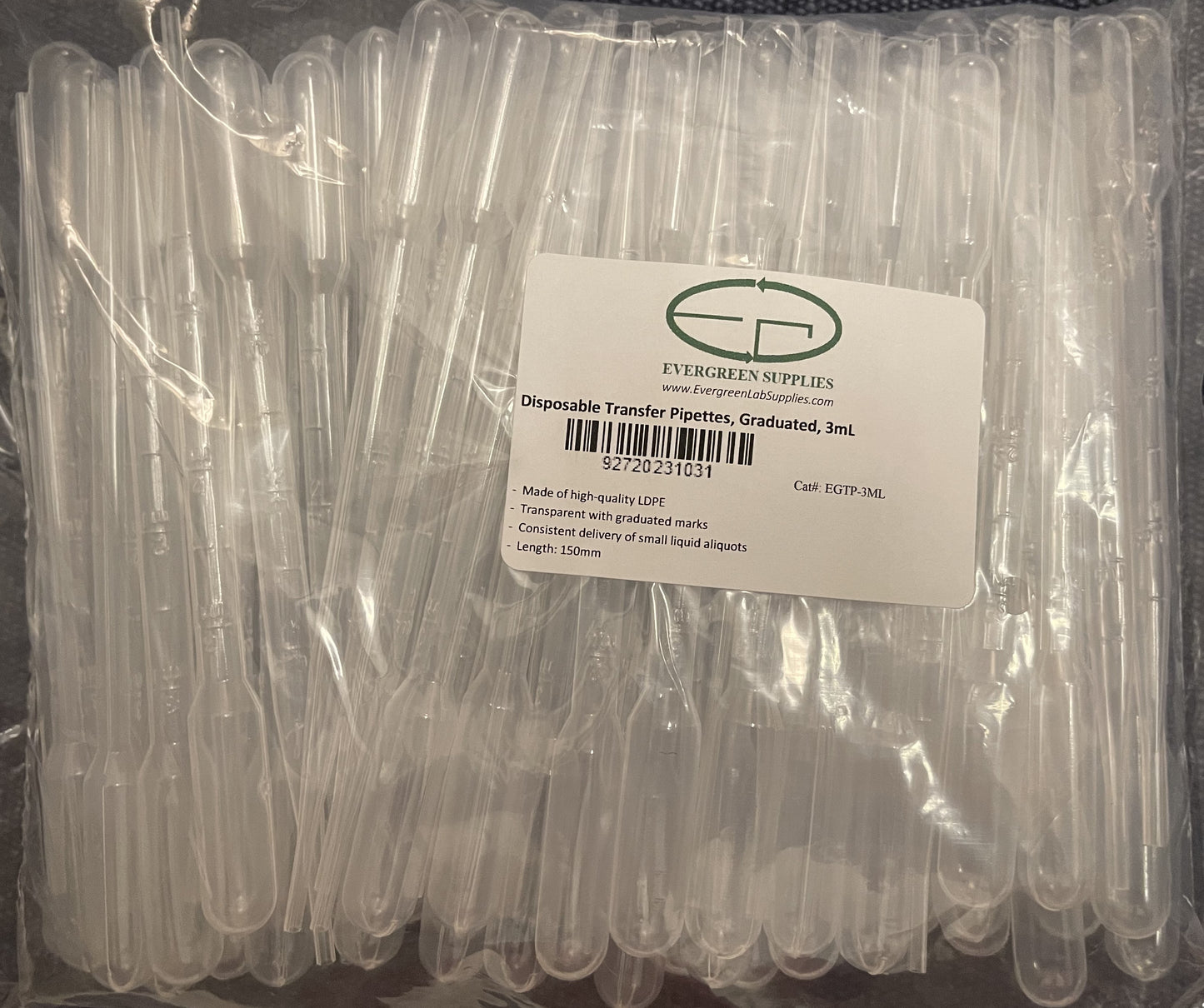 Disposable Pasteur Transfer Pipettes