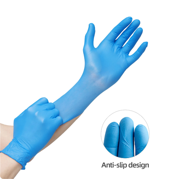 Standard Gloves Blue Nitrile Powder Free, for Lab, Medical and General Use