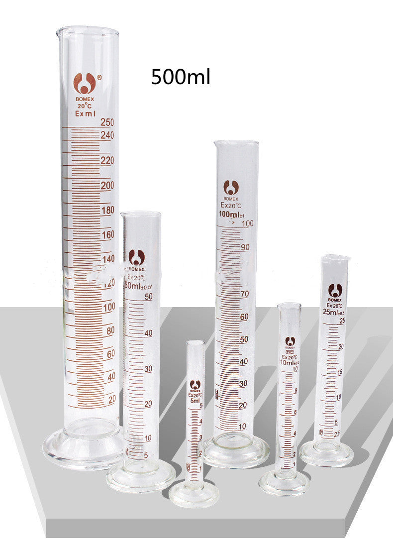 Chemical Laboratory Thickened Glass Graduated Cylinder